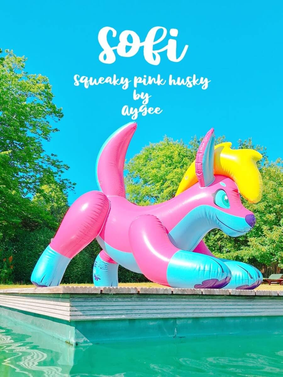 Amazon | Horseplay社製 ピンクハスキー 空気ビニール風船 空ビ 