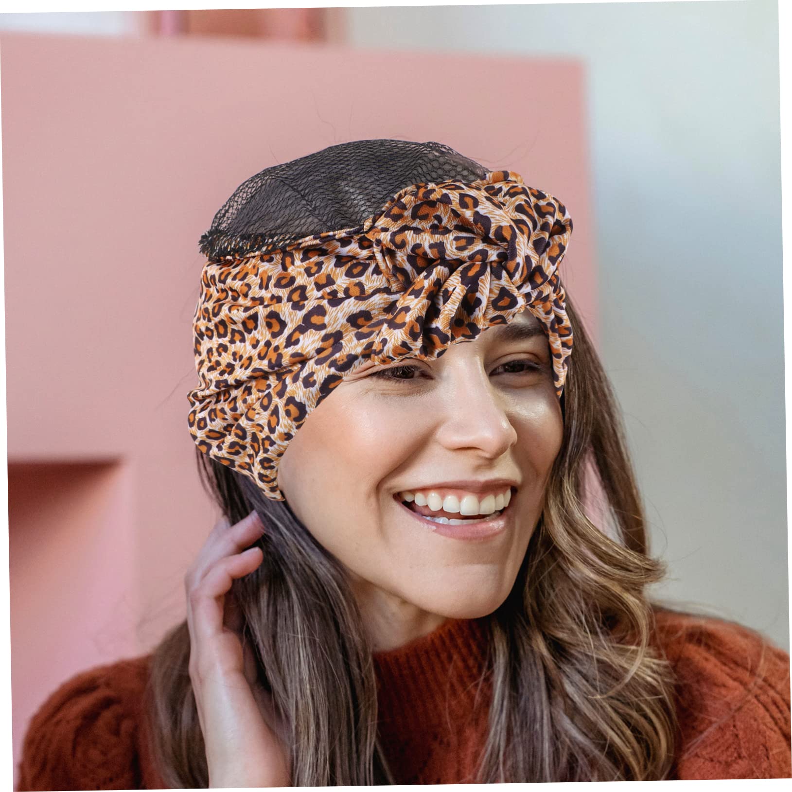 TOVINANNA Wig Mesh Cap Lace Wig Making Cap Soft Elastic Headband Breathable and Easy to Clean