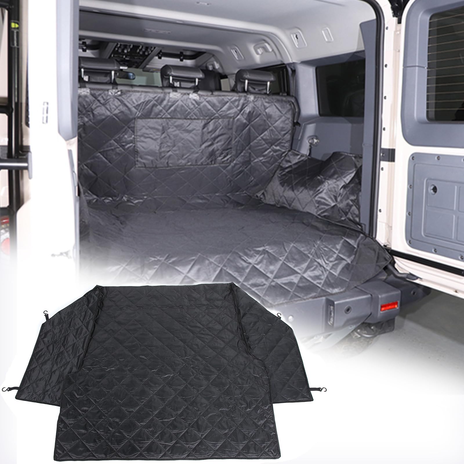 TumukiwTrunk Liner Cargo Mat Compatible with Ineos Grenadier 2020-2025, Customized Specialized Car Trunk Cover, Waterproof, Scrachproof, Washable