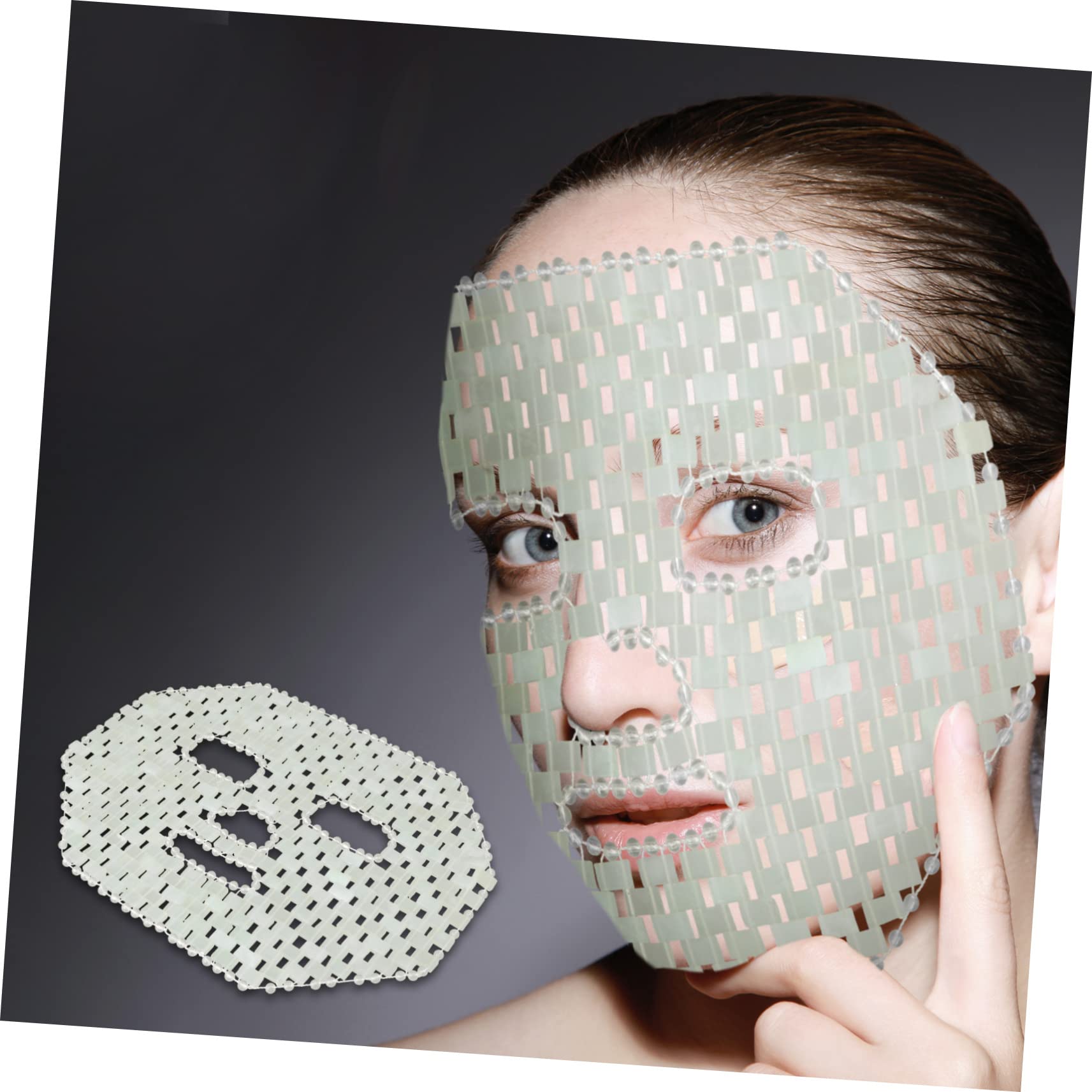 Veemoon Maschera Premium per Lenitiva e Massaggio Antirughe e Idratante per Occhiaie e Relax Notturno Comfort per Sonno Riposante