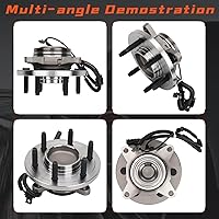 Vista 5 de DRIVESTAR 515143 - Conjunto de rodamiento de rueda delantera y cubo compatible con Lincoln Navigation 2011, 2012, 2013, 2014, Ford F-150/Expedition