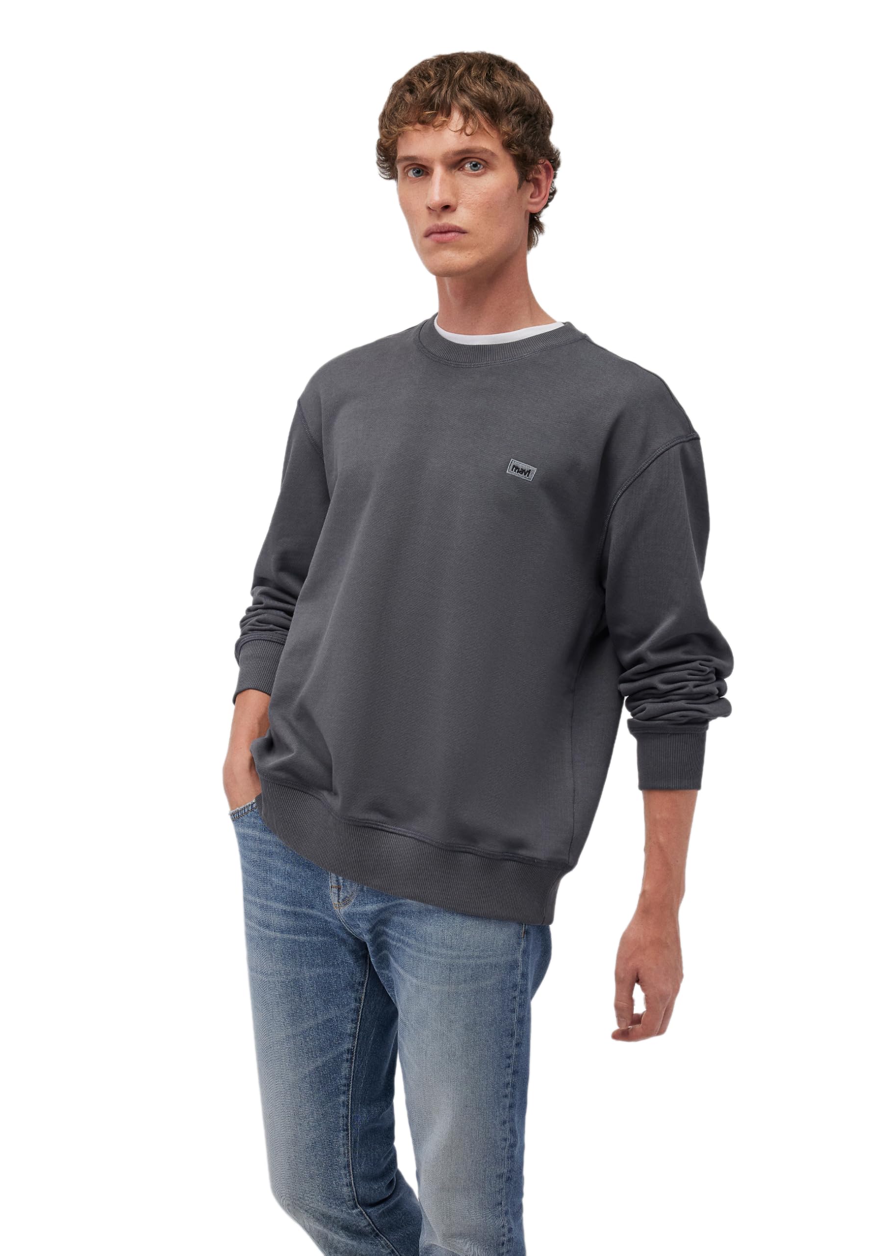 Mavi Herren Crew Neck Sweatshirt