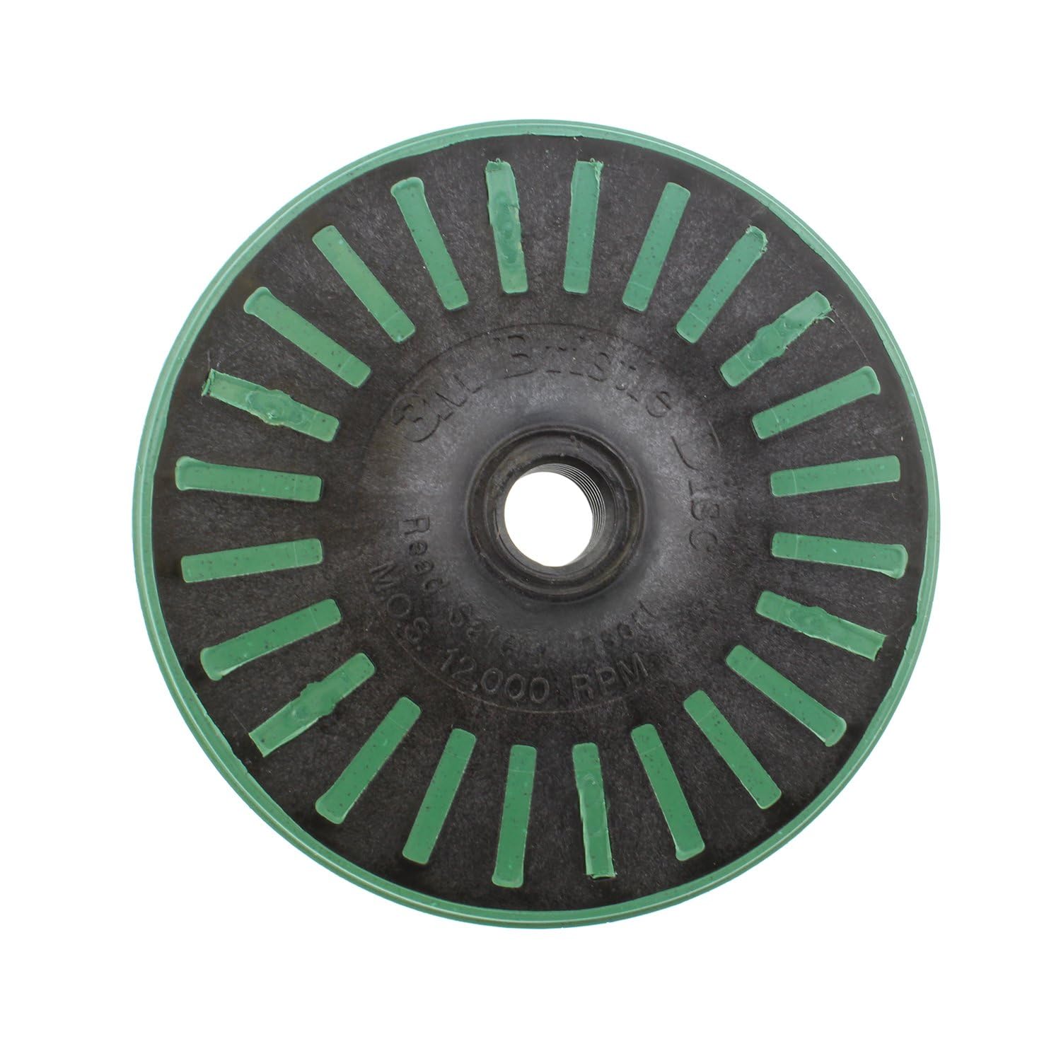 3M ścierne 048011-24241 tarcze włosia Scotch-Brite, 10 1/2 cala, 50 obr./min i 12 000 obr./min, zielone