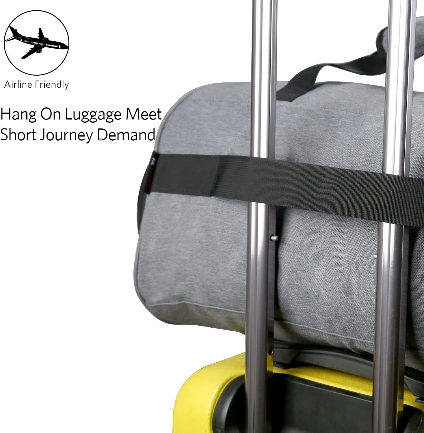 Duffle Bag Waterproof For Gym Yoga and Sports 55L