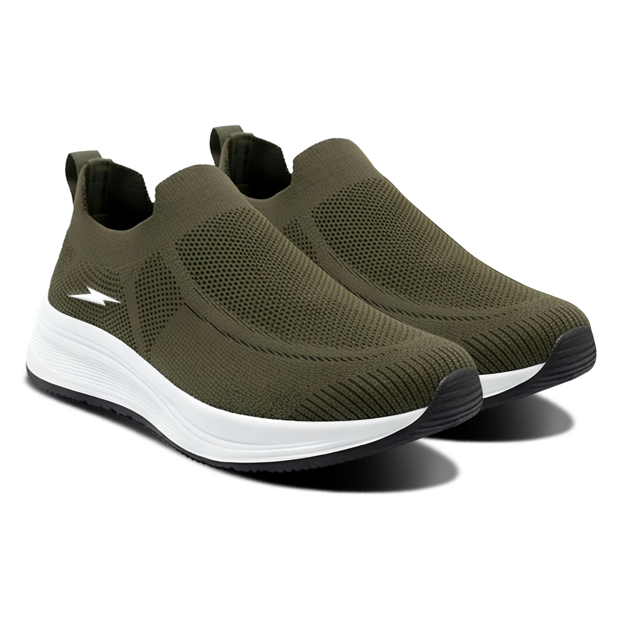 bruton VELTO Men’s Casual Sneakers | Lightweight EVA Sole | Breathable Mesh Slip-On Shoes | Comfortable Walking-picture-39