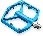 ROCKBROS Mountain Bike Pedals MTB Pedals 9/16-Inch Sealed Bearing Lightweight Aluminum Alloy Bicycle Platform Flat Pedals for Road Mountain BMX MTB Bike