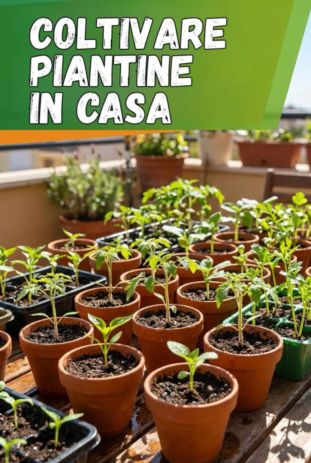 Coltivare piantine in casa: Guida completa per coltivare piantine: istruzioni passo dopo passo, consigli pratici e tecniche per ottenere piante forti e sane