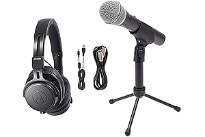 Audio-Technica ATH-M60x Professional Studio Monitor Headphones