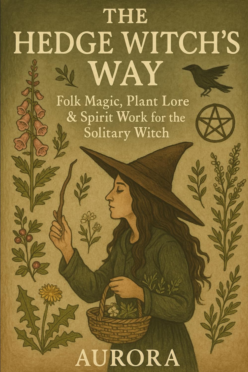 The Hedge Witch’s Way: Folk Magic, Plant Lore & Spirit Work for the Solitary Witch (Love Spells and Witchcraft for Everything)