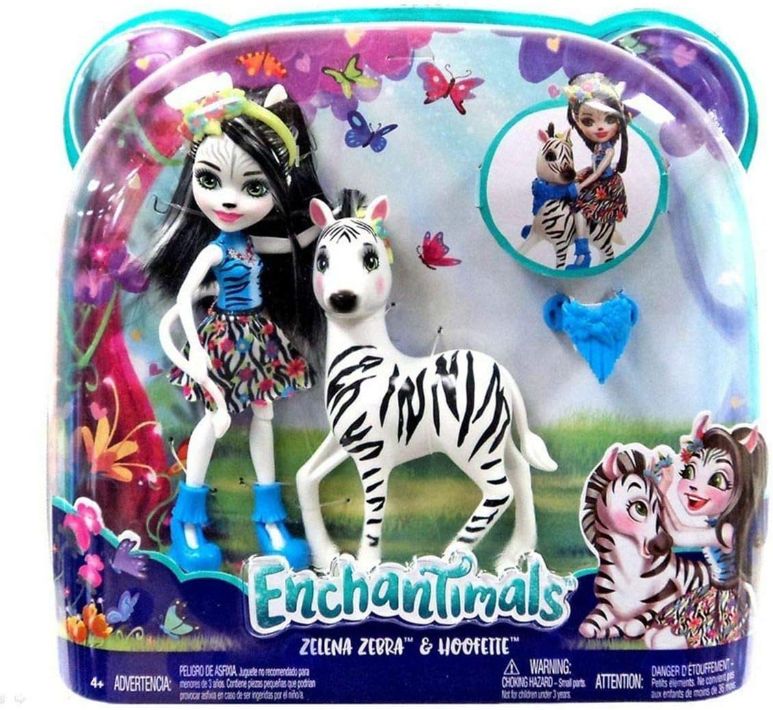 Enchantimals Zelena Zebra Dolls [Amazon Exclusive]