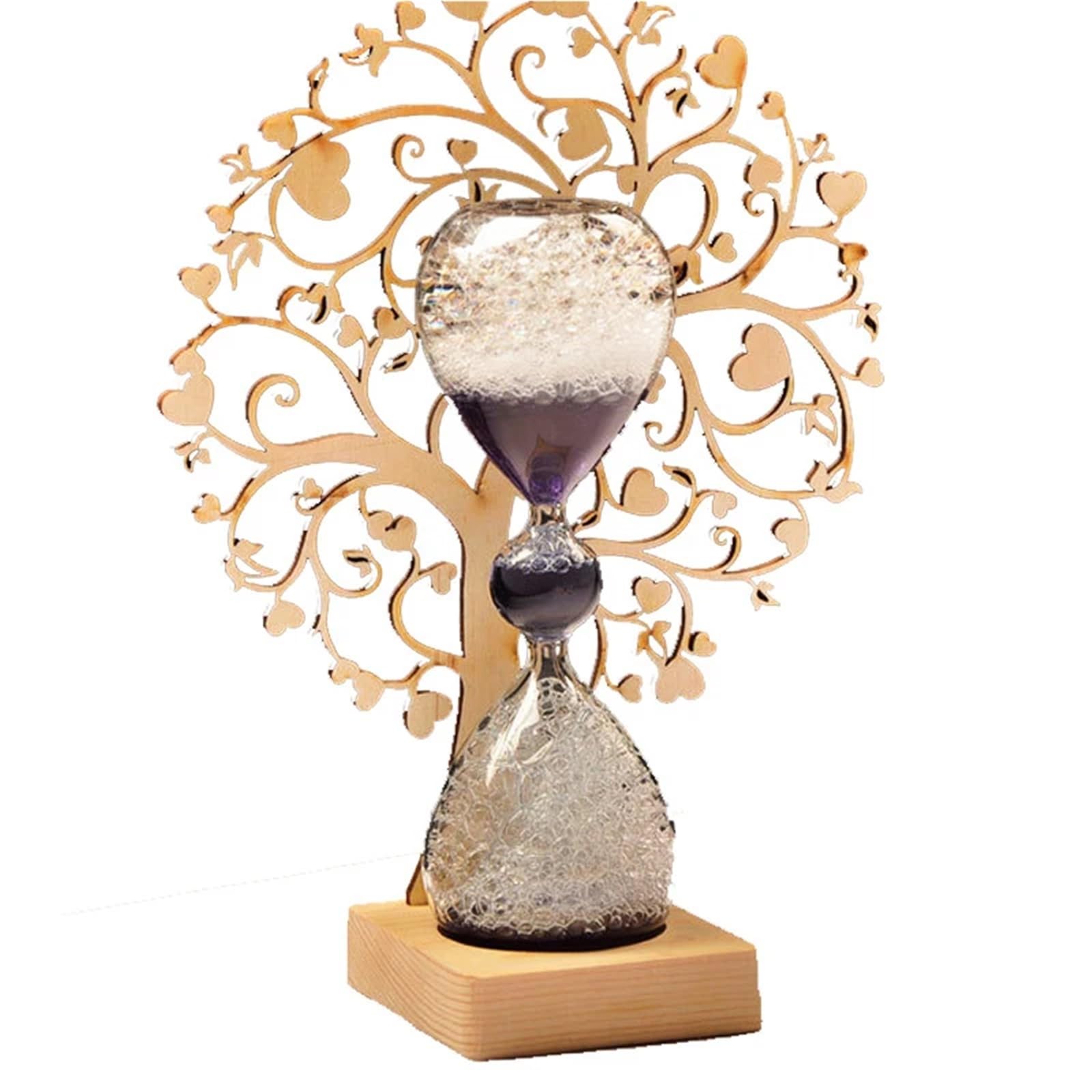 30 Minutes Hourglass Sand Timer Kitchen Modern Wooden Sandglass Clock Tea Timers Home Decoration Gift for Kitchen