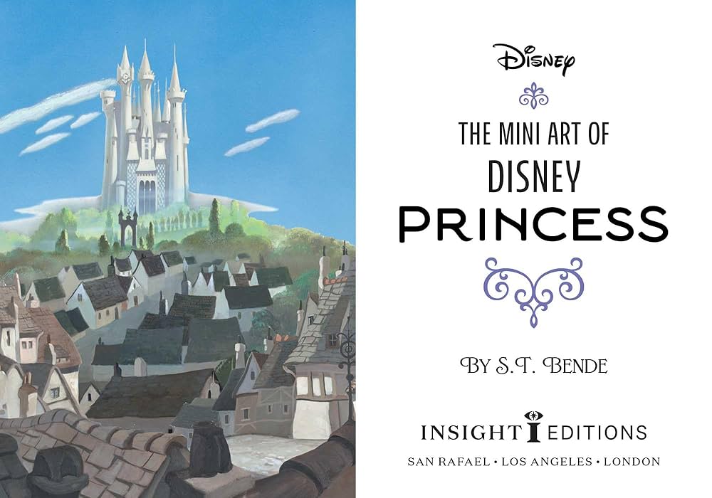 Disney アートブック 青 白 2021-665-