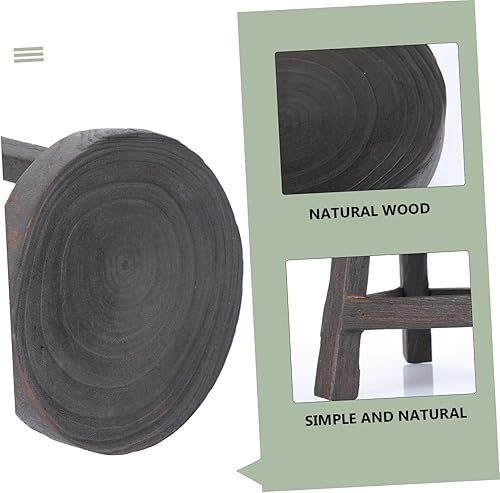 Miniatura 5 de HANABASS Soporte de madera para plantas, soporte de base de maceta para uso con diseño moderno para varias macetas para exhibición, patio, balcón