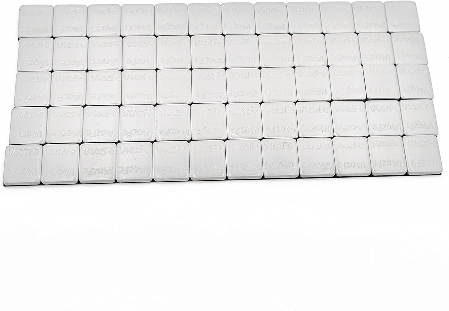 XTMC PHK-025OZ 1/4 Oz Stick-On Wheel Weights – 360 Pcs (90 Oz/Box) | Adhesive Tape for Vehicles