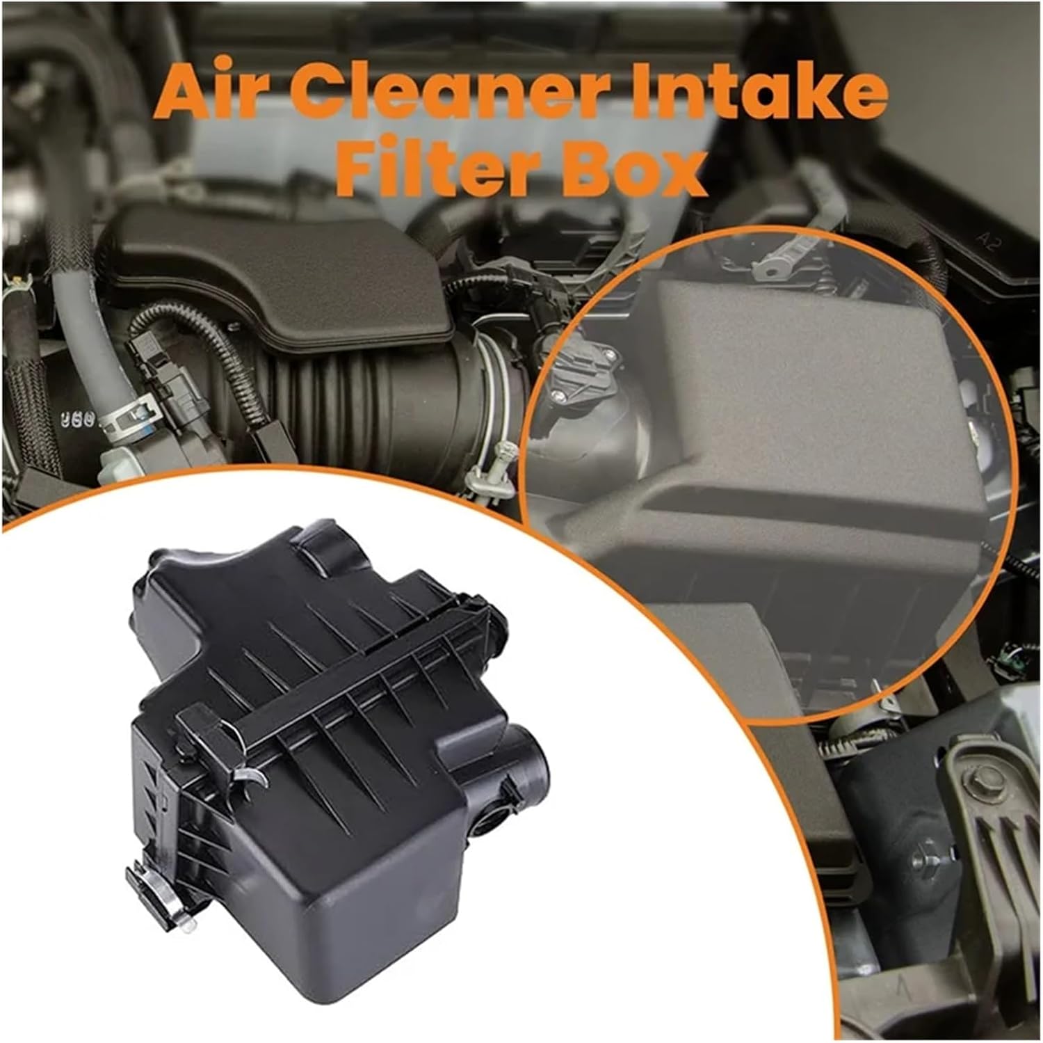 Stablize Air Intake Cleaner Box Housing Assembly Fit For Corolla LE 1.8L 2020 2021 2022 Air Filter Cartridge 17700-37370