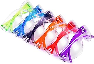 Tarantula 6 Pack Kids Safety Glasses, Youth Protective Eyewear EN166 & ANSI Z87 Certified,