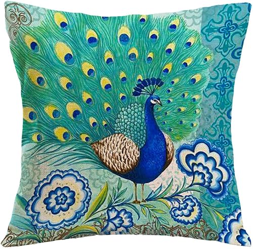 Miniatura 3 de 7COLORROOM - Fundas de almohada decorativas para el hogar, Sábanas de algodón, 18"