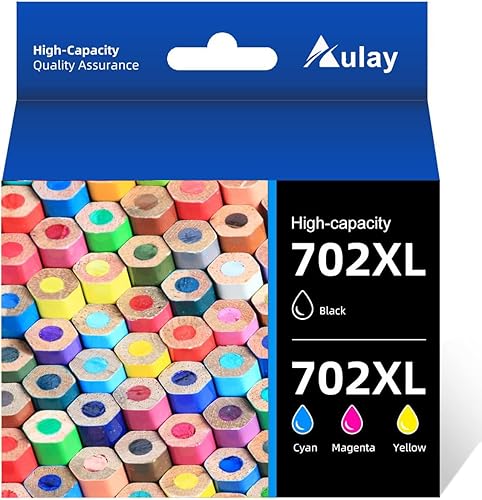 Cartucho de tinta remanufacturado de repuesto para impresora Epson 702XL T702XL 702 T702 para usar con impresora Workforce Pro WF-3720 WF-3730