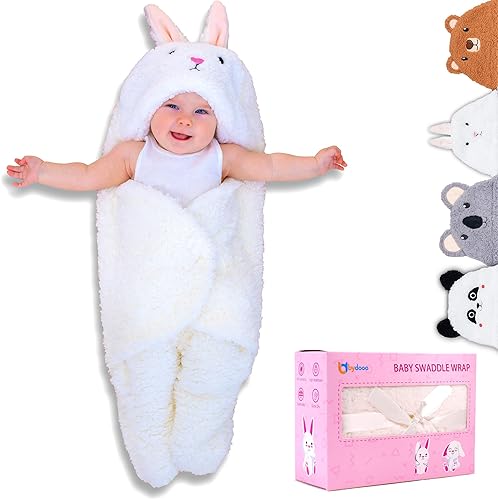 Miniatura 7 de Manta para bebé recién nacido de 0 a 6 meses, linda felpa ultra suave, esencial imprescindible para bebés, niñas y niños, accesorios para bebés,