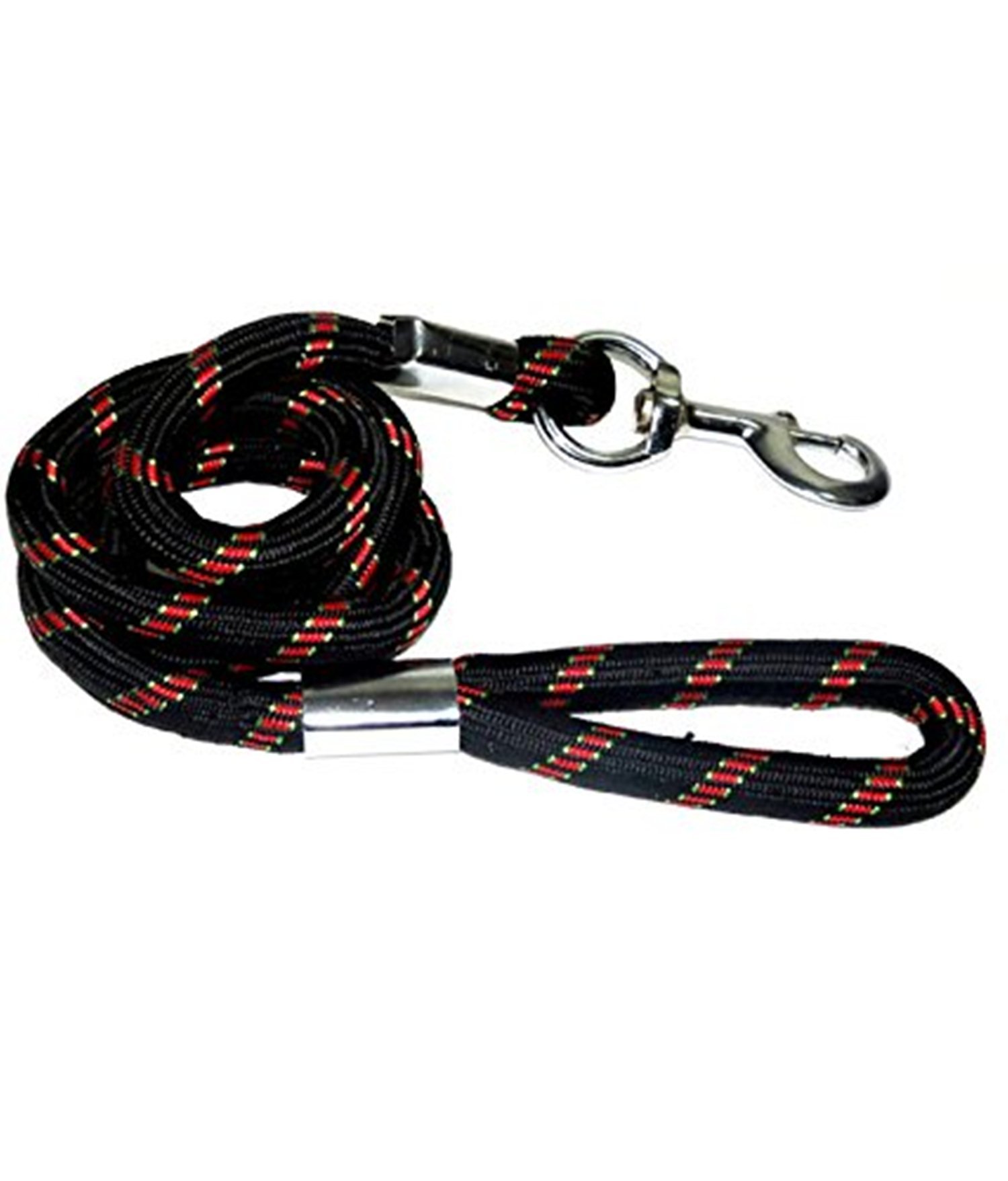 Pet Needs Nylon Rope Leash with Strong Brass Hook for Medium Dog- 57inch X 0.7inch- Medium (Black) (B07BJZS2SX) Amazon Price History, Amazon Price Tracker