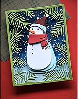 Vista 36 de Plantillas de corte con marco de fondo 3D, plantillas metálicas para álbumes de recortes, herramientas de manualidades DIY, plantilla de repujado