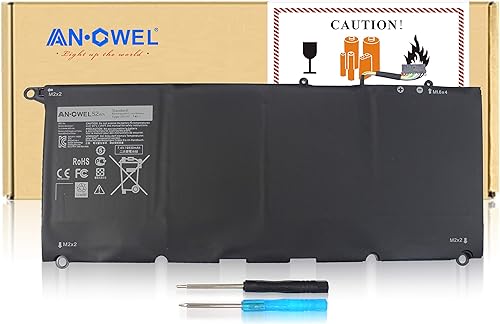 Miniatura 1 de ANGWEL JD25G - Batería para laptop Dell XPS 13-9343 13-9350 13D-9343 Series apta para 5K9CP DIN02 RWT1R 90V7W 7.4V 44Wh