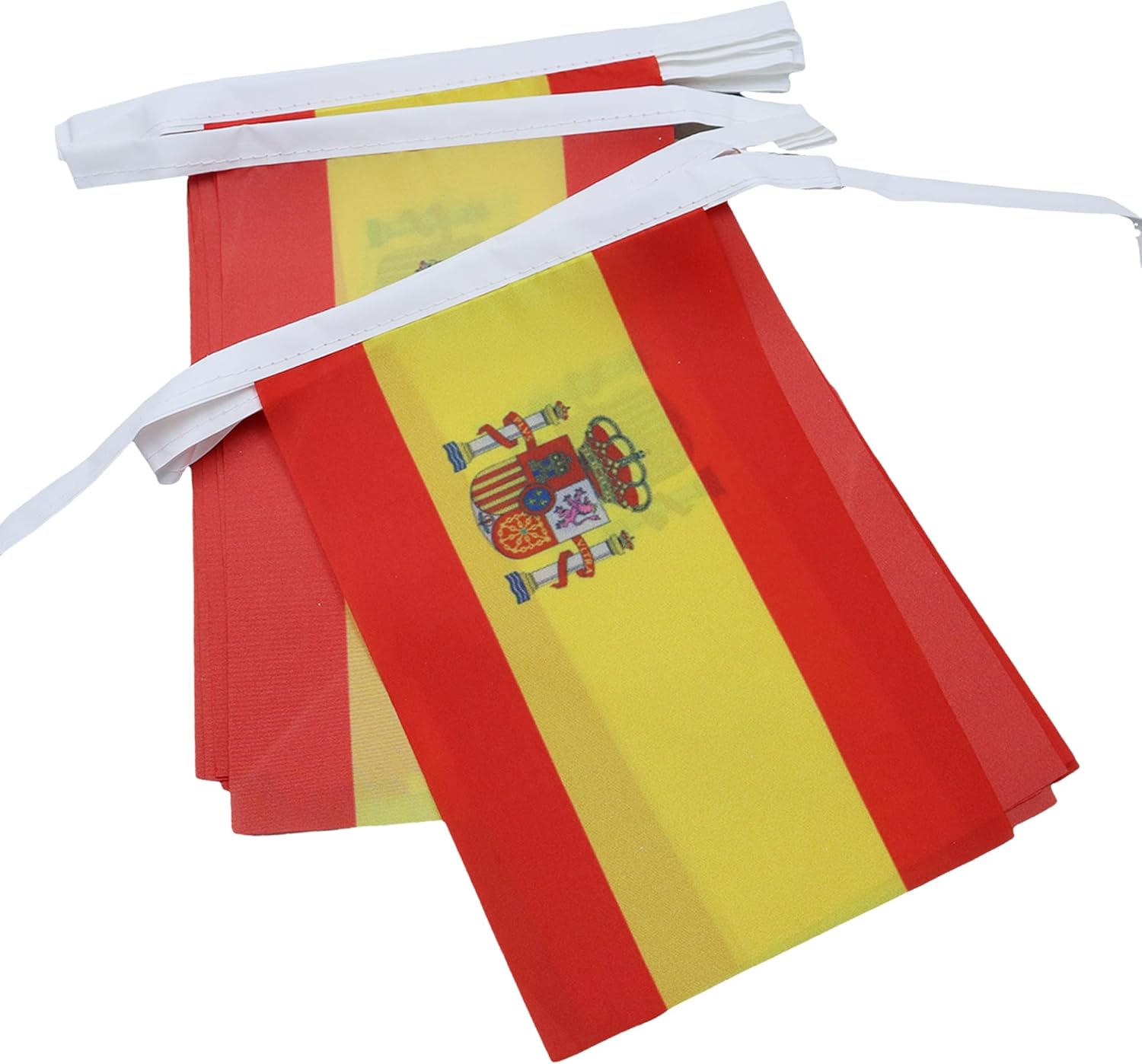 AZ FLAG Spain 12 Meters Bunting Flag 20 Flags 18'' x 12'' - Spanish String Flags 30 x 45 cm