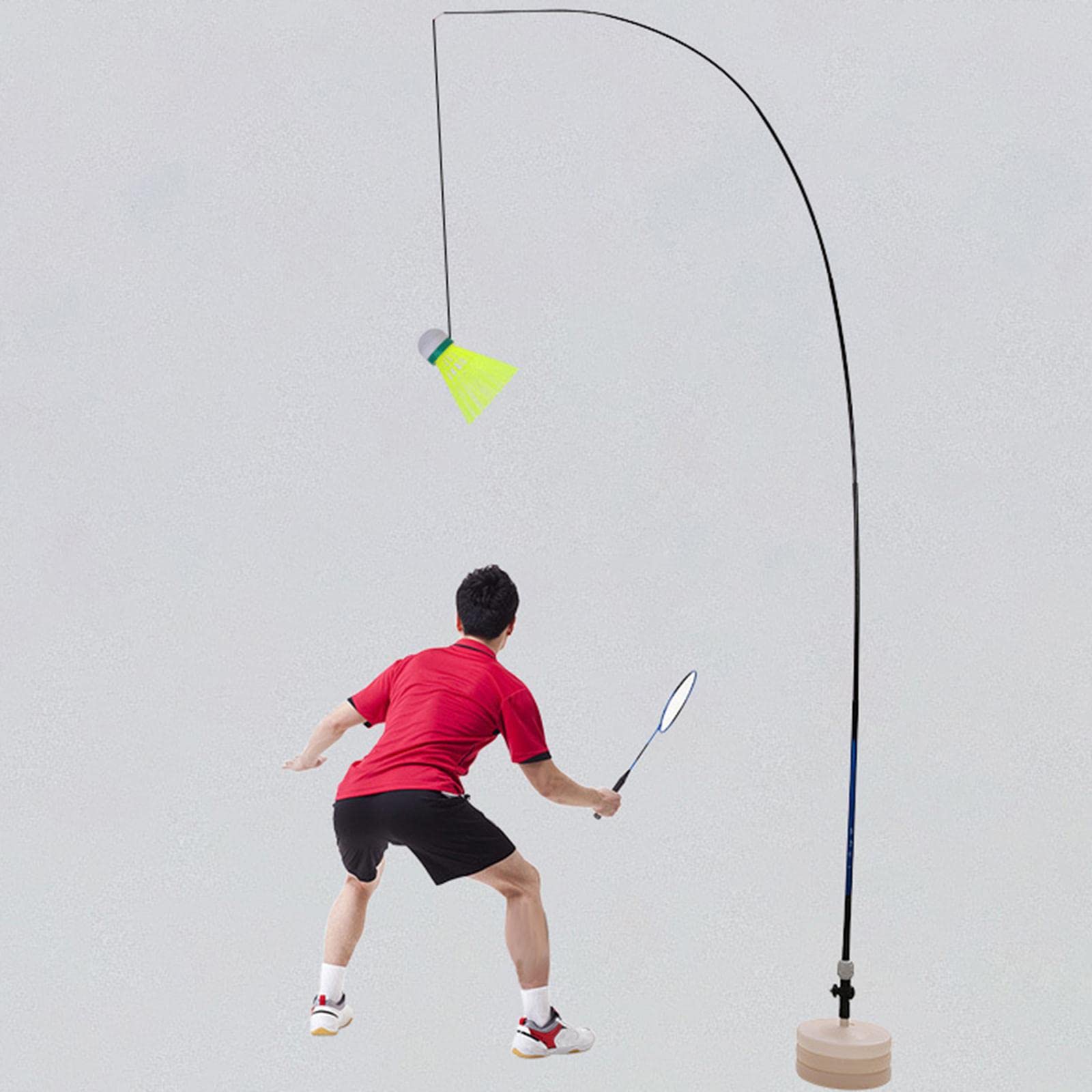 CALANDIS® Badminton Self Training Device Aid Badminton Trainer Exerciser Without Balls (B0BB1Q9JZT) Amazon Price History, Amazon Price Tracker