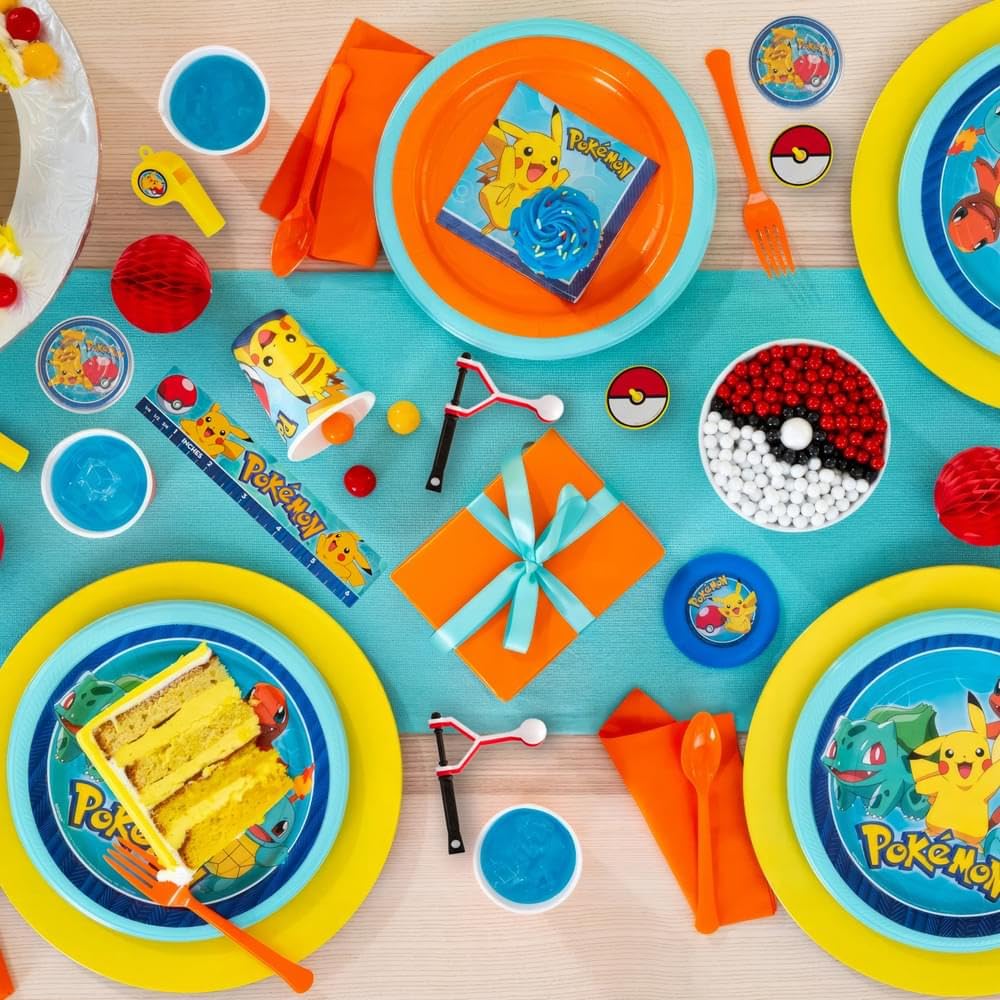 Amazon.com: Amscan Pokemon Kids Party Favors Set (Pack of 48)