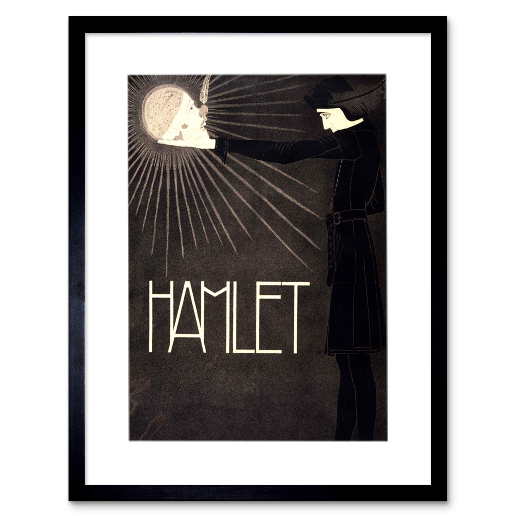 Wee Blue Coo Theatre Stage Play Hamlet Shakespeare Netherlands Framed Print Picture F12X1163