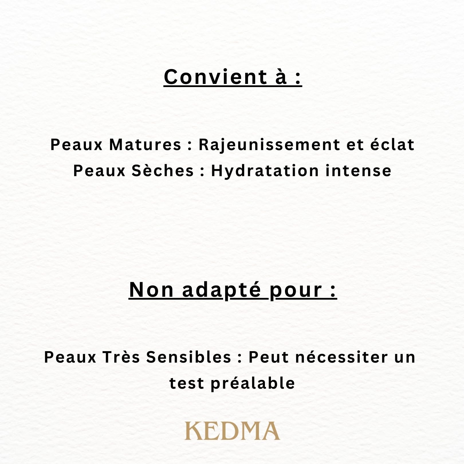 Kedma - Masque Visage à l'Or 24K et Minéraux de la Mer Morte - Régénérant et Éclatant - 120g