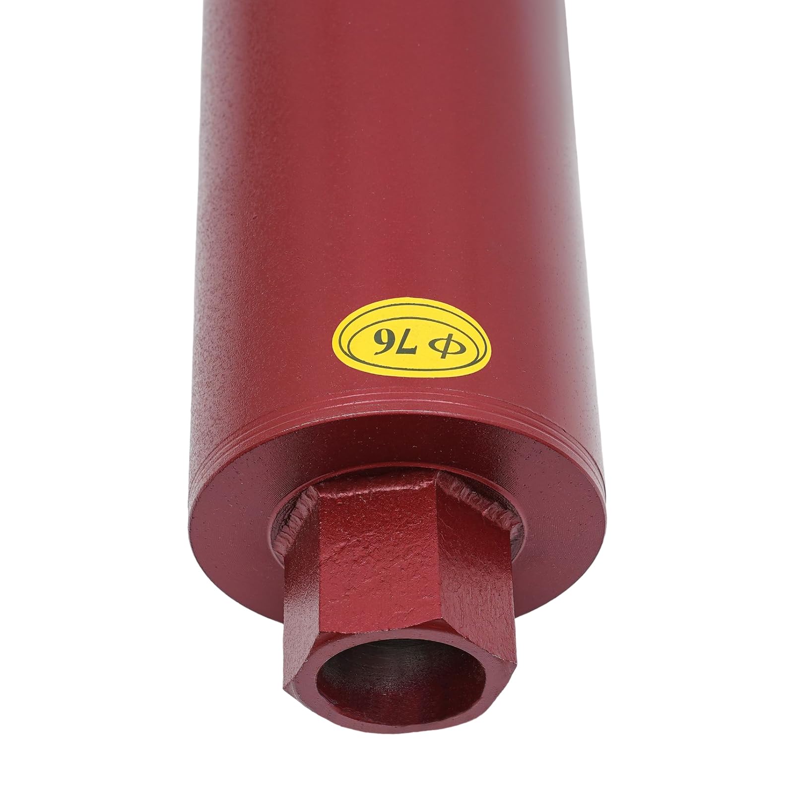 Wiertło rdzeniowe 63/76/112 mm, koronka wiertnicza diamentowa, wiertło rdzeniowe, wiertło rdzeniowe, wiertło do puszek na sucho, diamentowa koronka wiertnicza na mokro do betonu (76 mm)