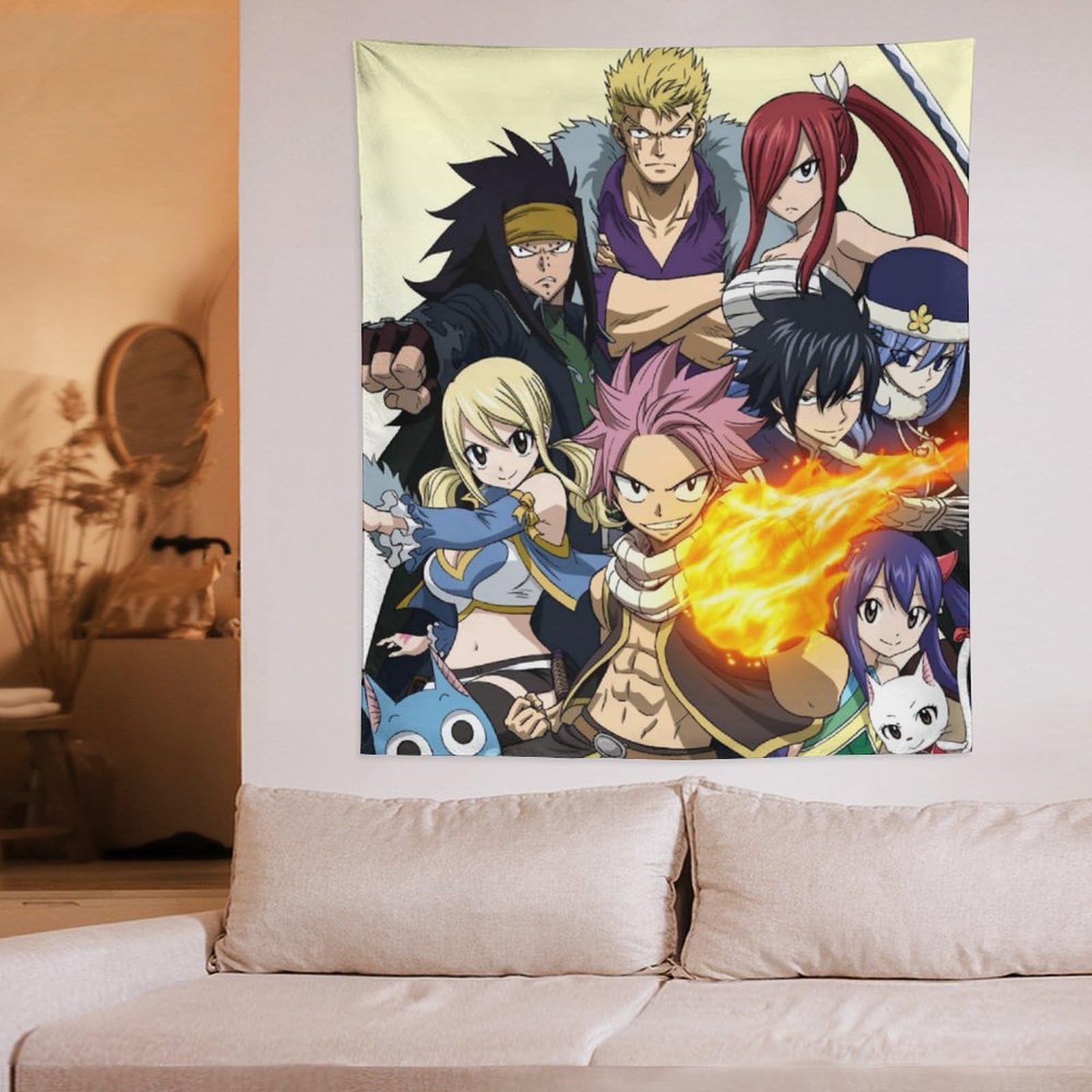 Amazon.co.jp: タペストリー フェアリーテイル ルーシィ ハッピー