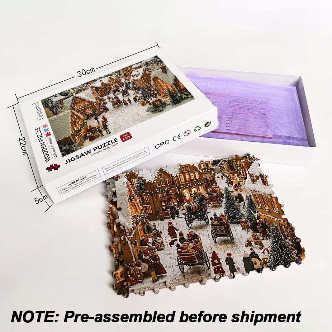 Puzzle dla dorosłych 1000, świąteczne puzzle dla dorosłych -4426