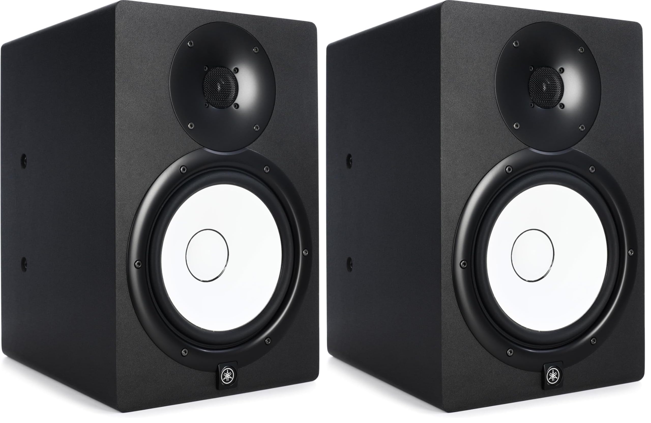 YAMAHA HS8I Studio Monitor with Mounting Points and Screws, Black, 8" (Pack of 2)