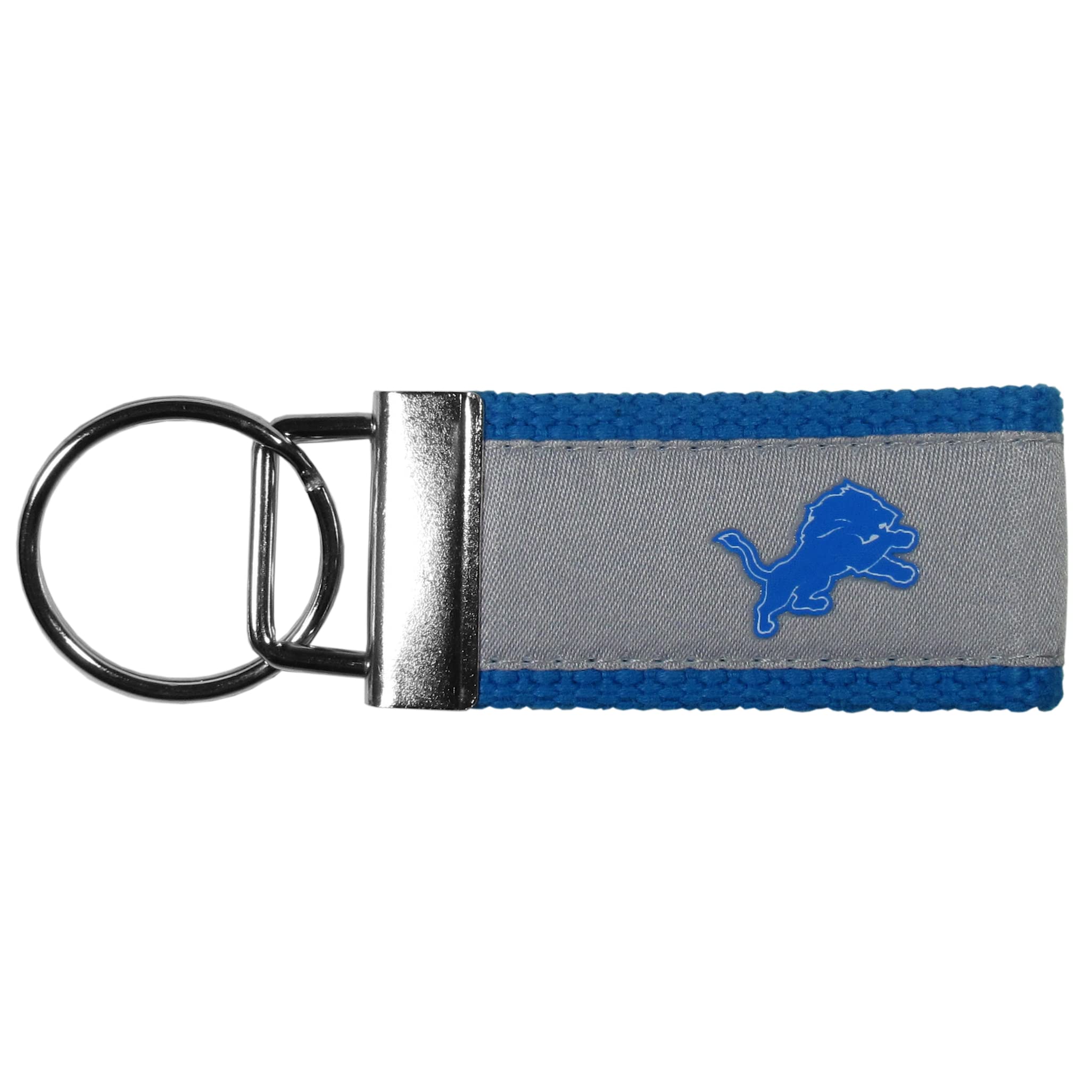 Siskiyou Sports NFL Detroit Lions Woven Key Chain, One Size, Team Colors