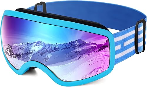 Miniatura 1 de EasYoung Kids Ski Goggles Snowboard Goggles for Children, Youth, Boys & Girls 3-15