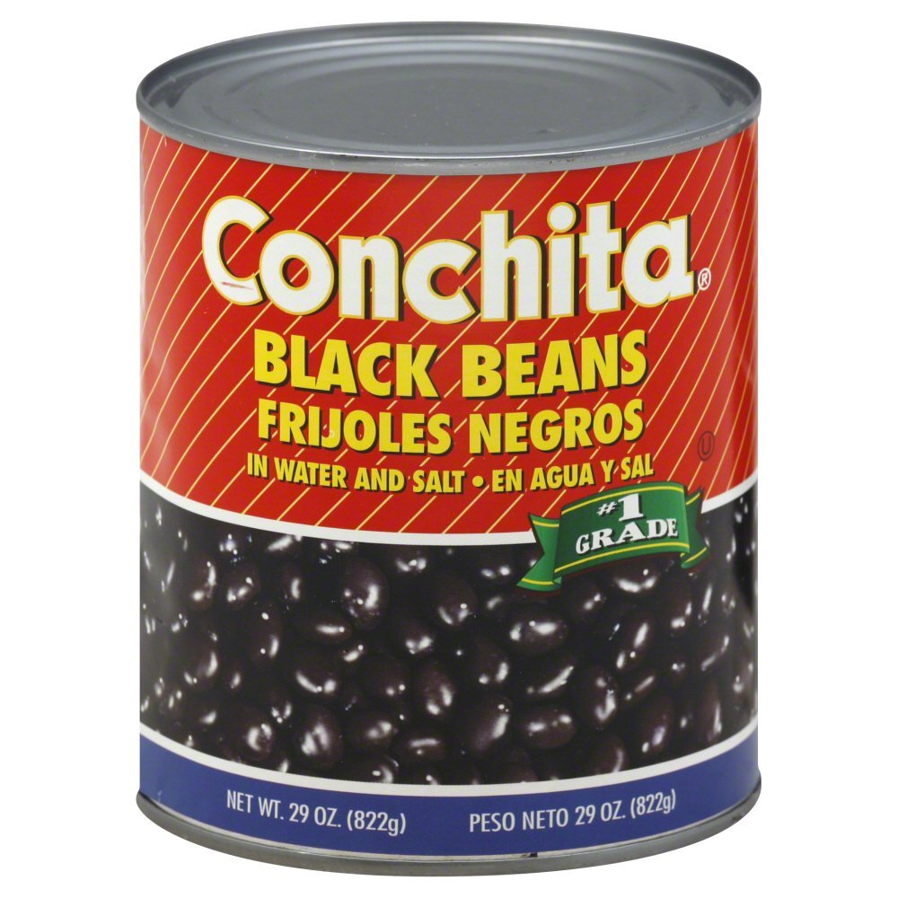 Black Beans in Water and Salt