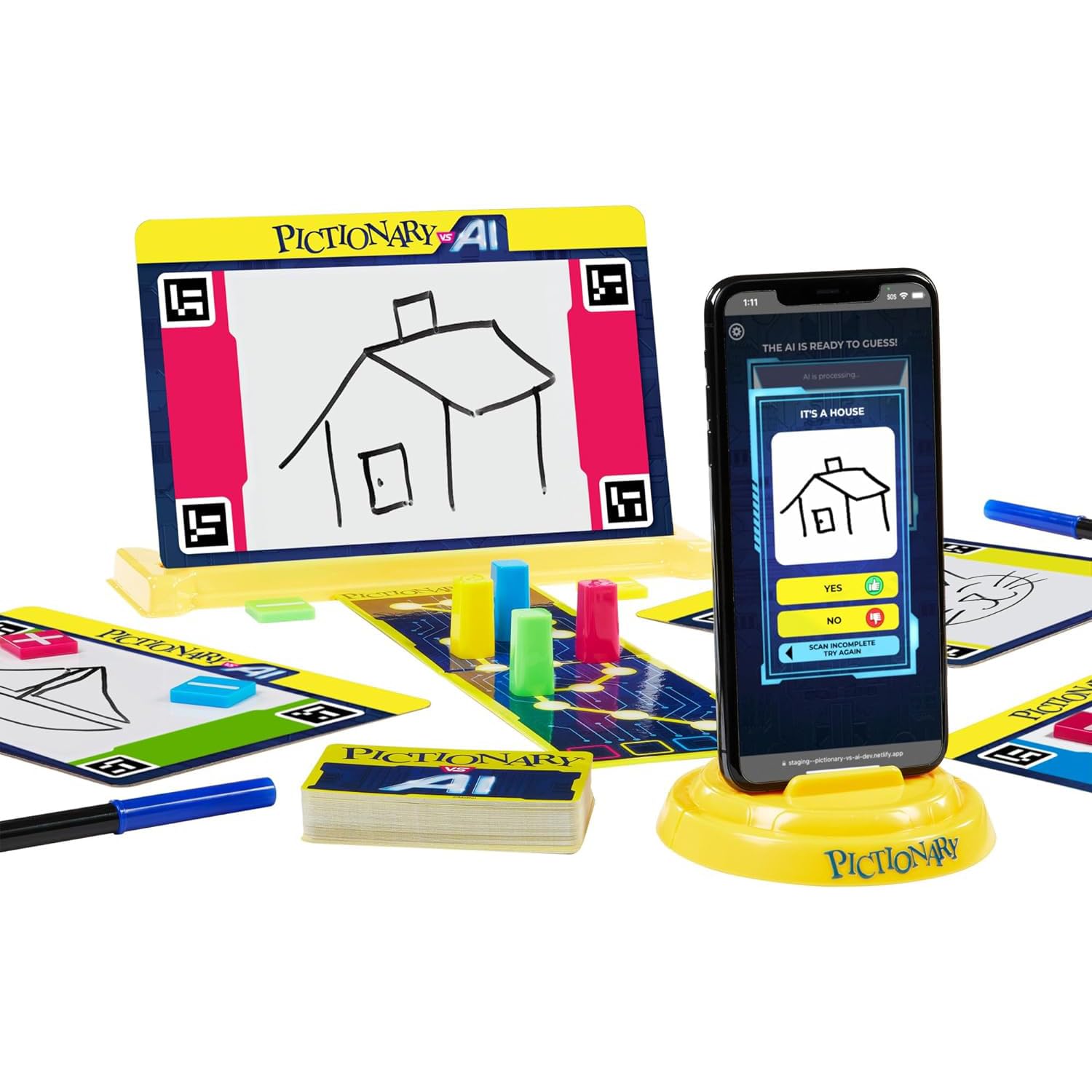 Mattel Games Pictionary Vs. AI – The Version of Pictionary with ...