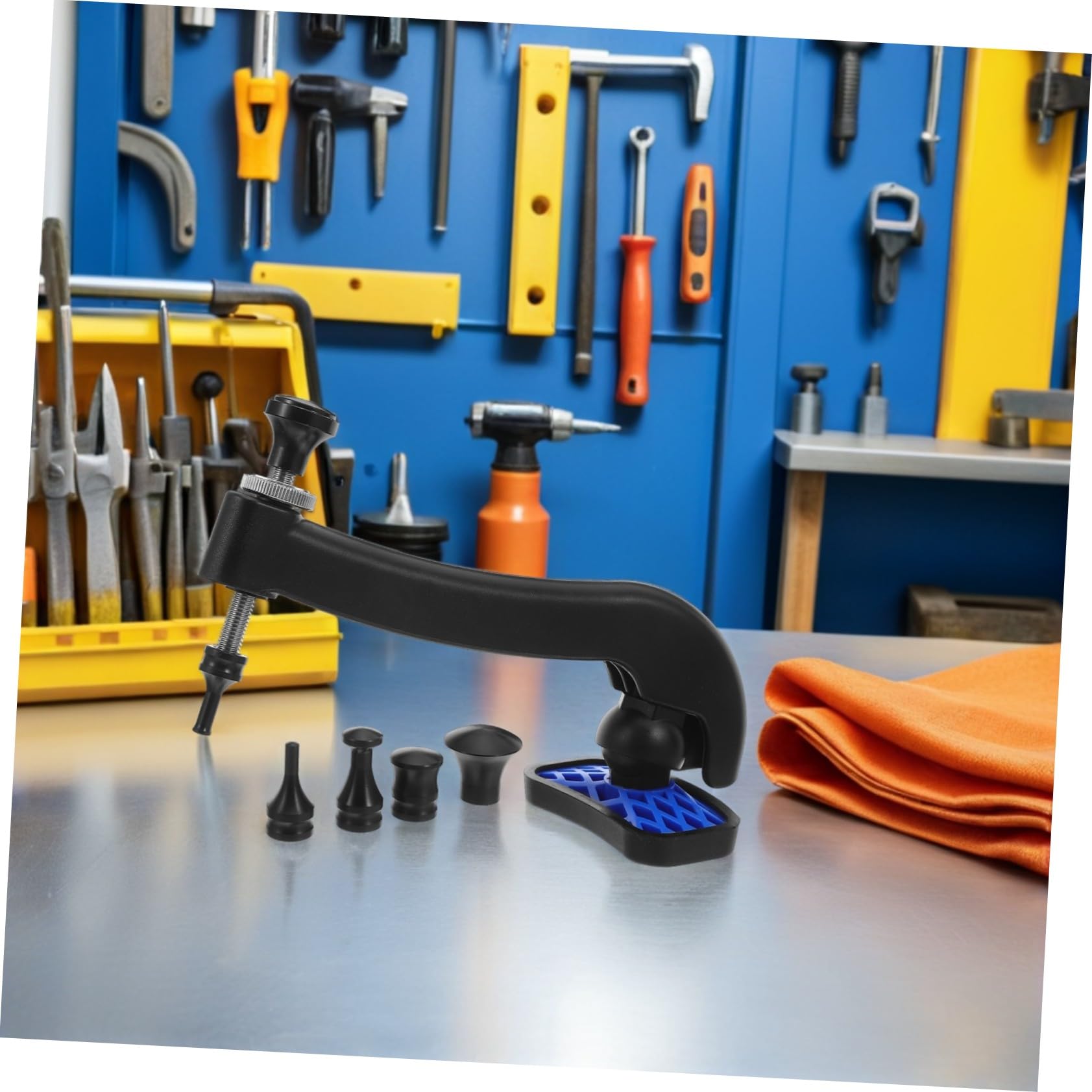 Alipis Riparazione Ammaccature Auto Kit di Estrattori in Gomma Pennarelli per Rimozione Ammaccature Riparazione Carrozzeria Senza Vernice Adatto Vari Veicoli Kit Portatile per Riparazioni