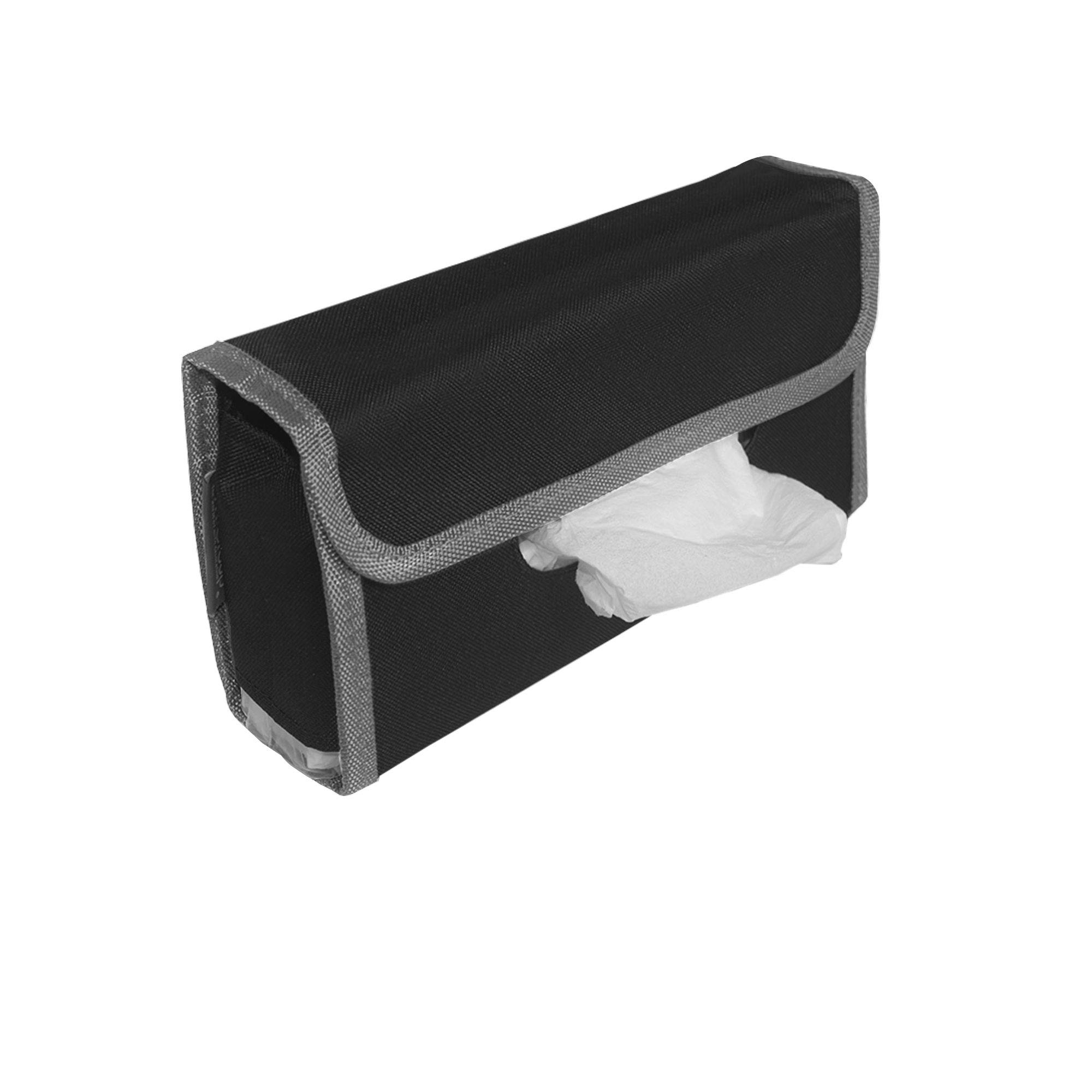 FH Group Car Visor Tissue Holder & Napkin Case - Tissue Case for Cars, Gray Color