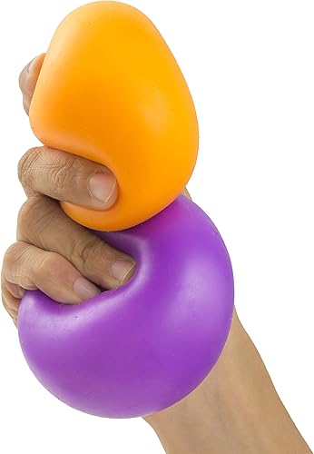 Miniatura 9 de Bolas blandas para el estrés para hacer ejercicio divertido y terapéutico de la mano, estirar y apretar. Gran idea de regalo y regalo de fiesta de