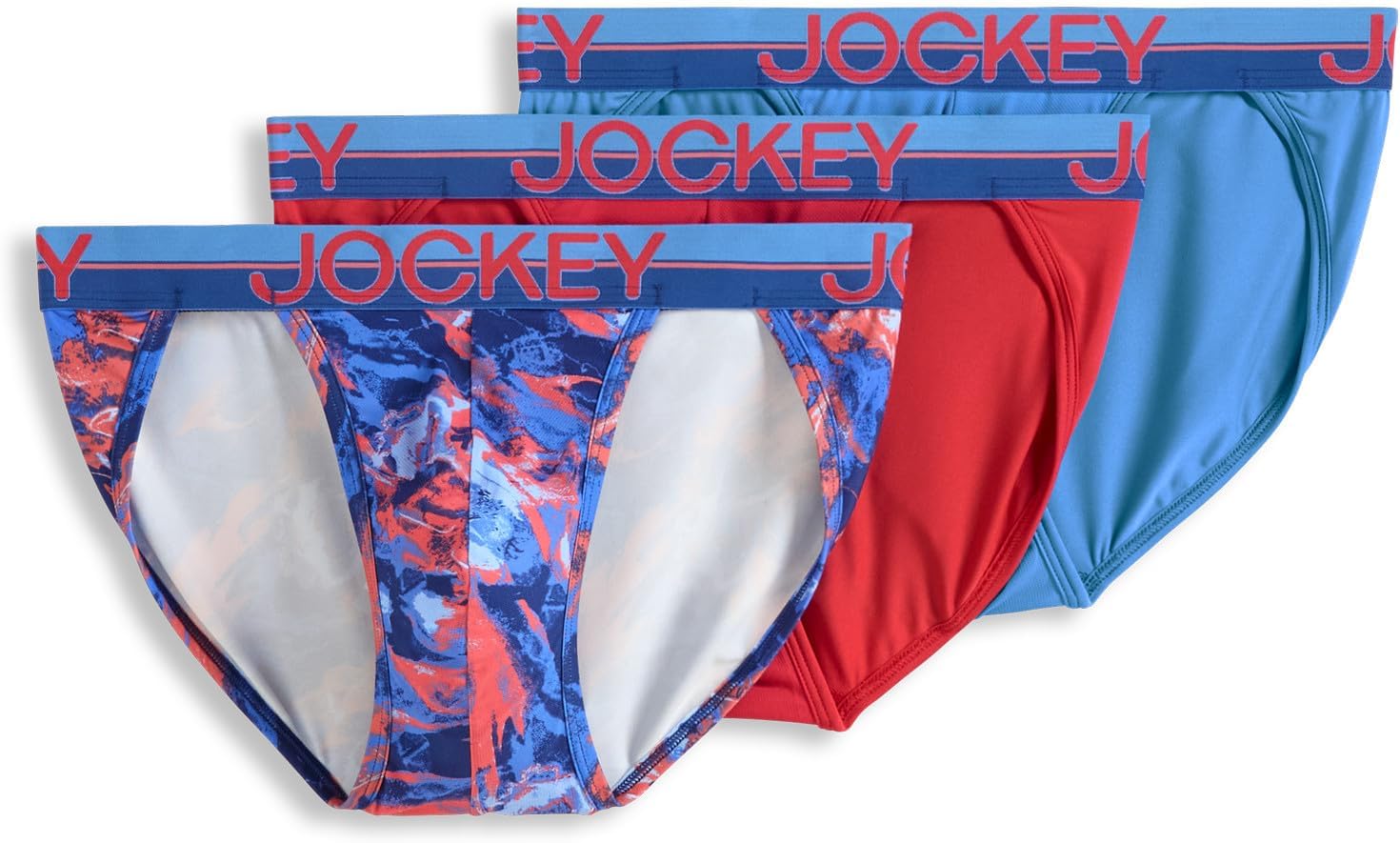 Jockey Men's Underwear Infinite Cool Microfiber Stretch String Bikini - 3 Pack