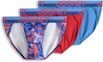 Jockey Mens Underwear Infinite Cool Microfiber Stretch String Bikini - 3 Pack