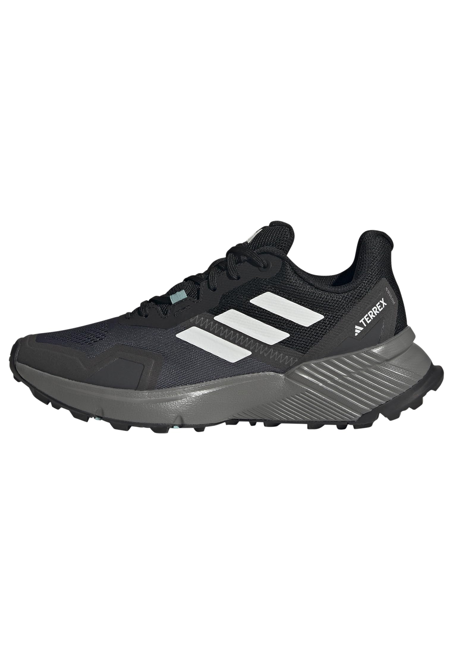 adidas Women's Terrex Soulstride Trail Running Shoes, core Black/Crystal White/Grey Four, 5 UK