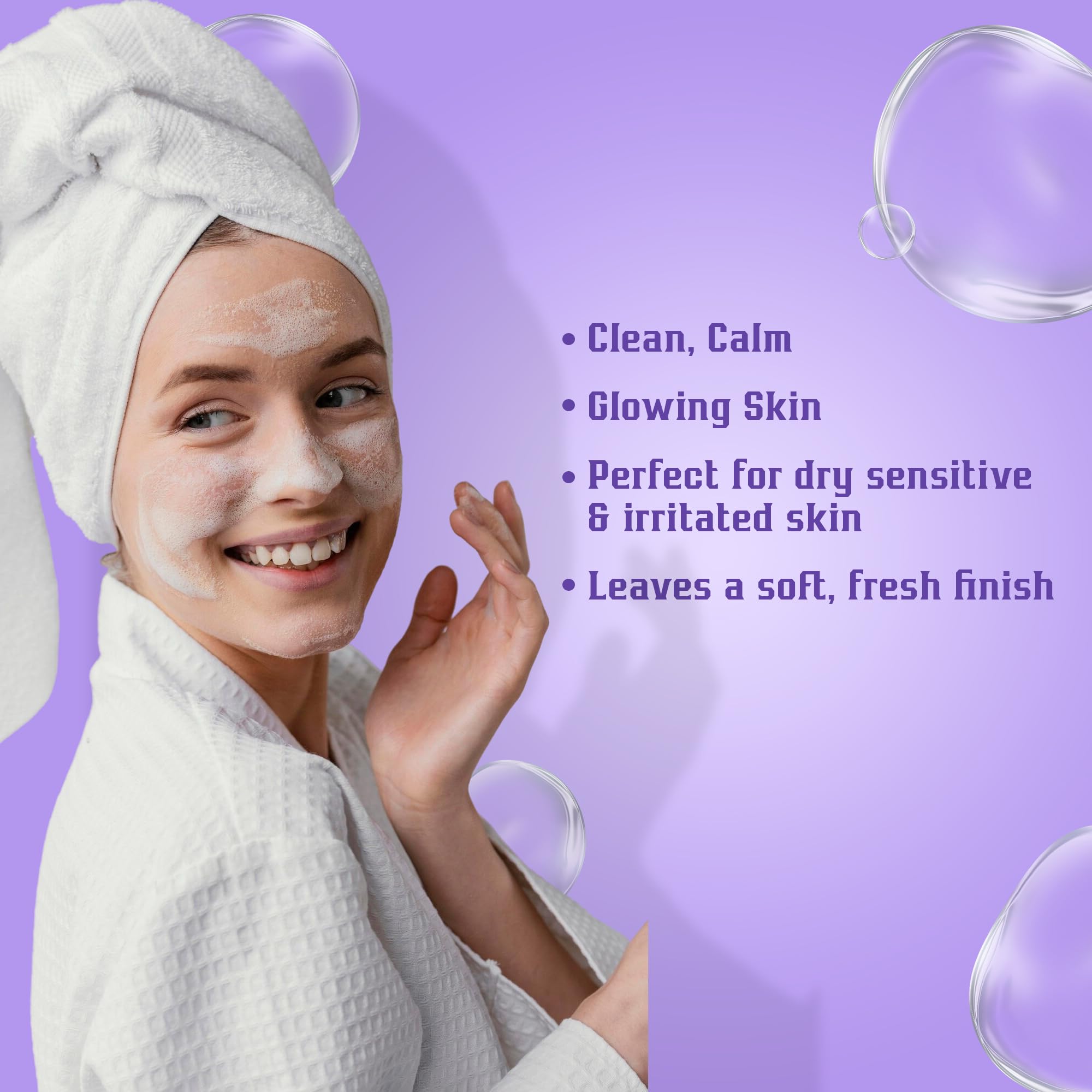 Hya Cushion Facial Foam Cleanser – Cathy doll Hydrating Hyaluronic Face Wash with Chamomile & Aloe Vera – Deep Cleansing, Pore Tightening – Makeup Remover for All Skin Types (50ml) 3