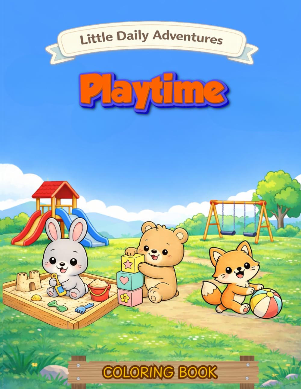 Playtime: Coloring Book (Little Daily Adventures)