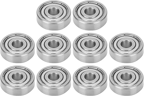 Miniatura 7 de Rodamientos de cerámica para patineta, S625Z, rodamientos de alta velocidad de rotación, paquete de 10 rodamientos de ranura profunda en miniatura