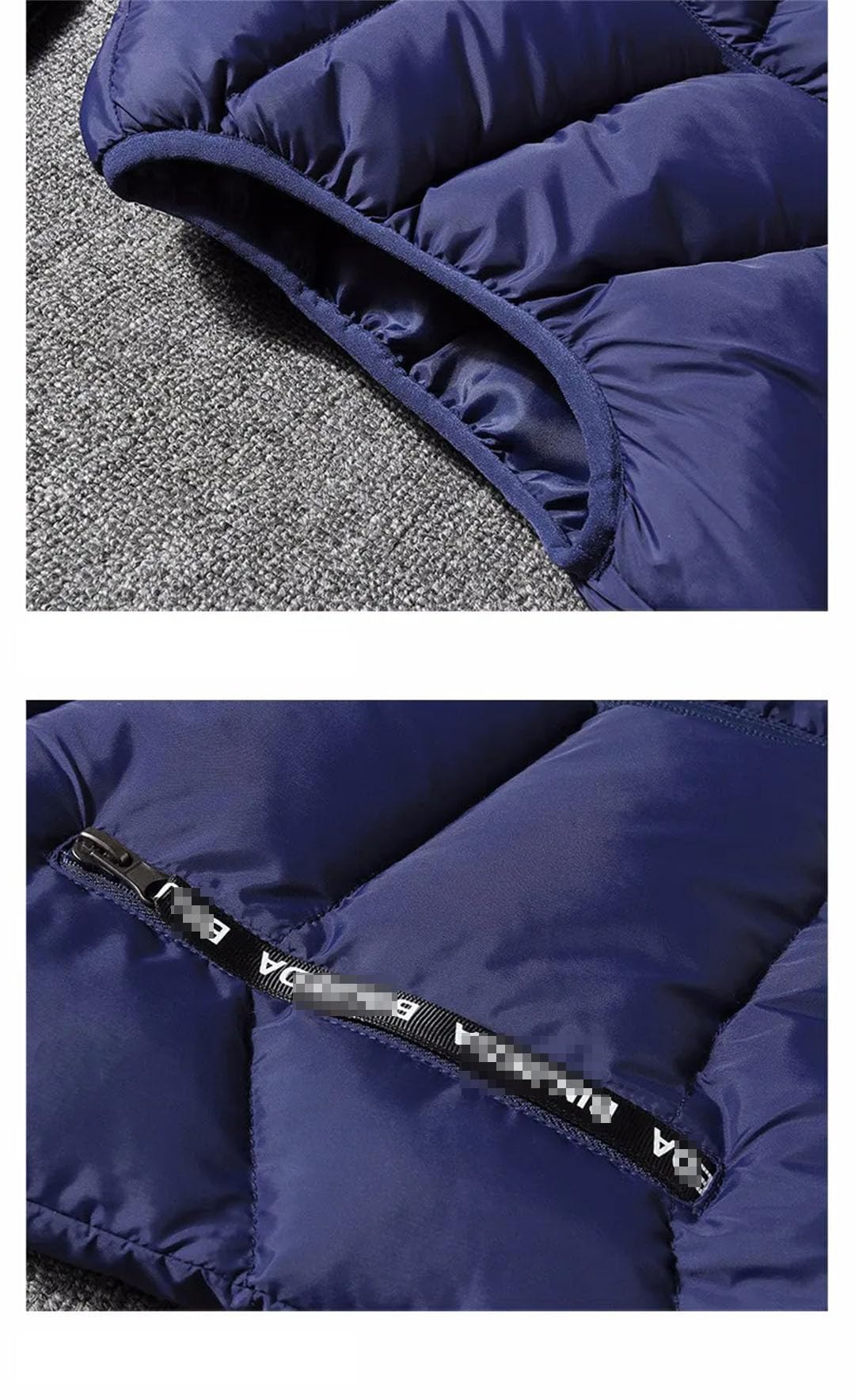 Vogrtcc Chalecos Acolchados De Algodón Para Hombre, Chaqueta Sin Mangas, Chaleco Grueso Informal