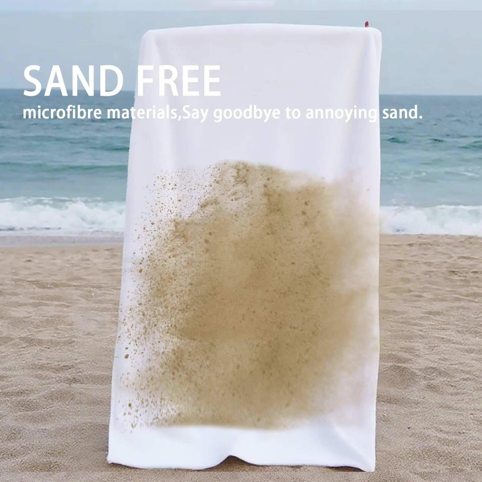 Telo Mare Microfibra Grande 100x200cm 2 Pezzi Asciugamano Palestra Cane Telo Mare Antisabbia Grande Uomo Donna Spiaggia Accessori per Palestra Viaggi Spiaggia Sauna Yoga Travel Regali Gatto OC-242